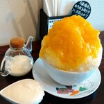 かき氷&Cafe 与八郎 - マンゴーミルクヨーグルト