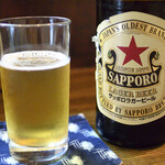 大納言本家 - ビール中瓶 赤星