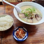 肥後橋ラーメン亭 - ラーメン定食