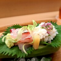 赤坂 菊乃井 - あきとん（・・）仕様の鱧の落とし（温度が違います）