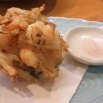 友食人酒 - 小エビのかき揚げ