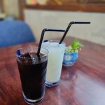 農園食堂 and カフェ 膳所 - ドリンク写真:アイス/コーヒー・麴甘酒