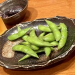 魚がし料理佃喜知 - 枝豆