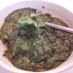 インディアンレストラン西麻布 by KENBOKKE - サグパニール　ほうれん草＆チーズ