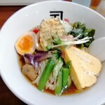煮干らー麺 カネショウ - 料理写真:冷やしラーメン　990円
