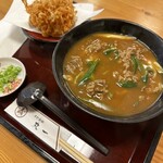 手打麺舗丸一 - 桜カレーうどん