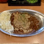 カレーの市民アルバ - スタミナひき肉カレー ¥720