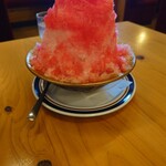 コメダ珈琲店 - かき氷いちご