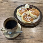 コパン・コピーヌ - パンケーキ&コーヒーセット