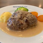レストラン シン - 白いハンバーグ