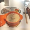 Furawa Ando Kafe Atto Homu - 豚肉とトマトの豆乳スープ(おにぎりチョイス)￥７００