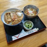 西国屋 - カツ丼(うどん付)