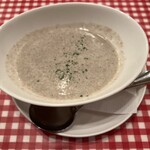 Bisutoro Togemaru - マッシュルームとポテトのスープ