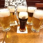 Ginza Raion - 私だけ、黒ビールにしてみた★