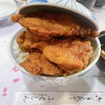 レストラン ふくしん - カツ丼大❤︎