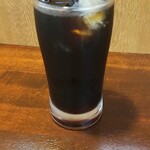 キッチン ブルー グローブ - アイスコーヒーのアップ