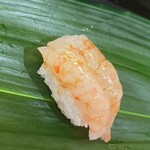 すし処 米泉 - ボタンエビ