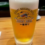 すし処 米泉 - ビール