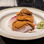 日本料理 TOBIUME - 贅沢にもたっぷりな雲丹2種類だった?