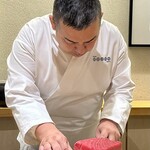 鮨 なんば - 色鮮やかな本鮪大トロ