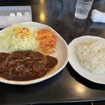 福島家 - ハンバーグランチ