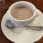 ビストロ ミツ - マッシュルームの冷製スープ