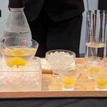 日本料理 TOBIUME - 青梅漬けシロップ炭酸割り