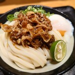 Nihombashi Sanuki Udon Hoshino - 肉ぶっかけうどん（冷）880円