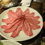 Sumibi Horumon Hitosuji - 特選牛ツラミの焼きシャブ