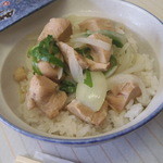 末広食堂 - かしわ丼