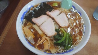 きせん食堂 - 手打ちにんにくラーメン