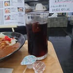 おんさい - ◯アイスコーヒー
これは苦味が前面押しで
酸味が後から感じる様な普通な味わい。
サラッと飲める印象。