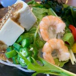 洋麺屋 五右衛門 - 夏野菜と豆腐の和風サラダ