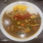 Koko Ichibanya - 夏やさいカレー　600g  スクランブルエッグ　ハーフやさい　　　完熟カットトマト