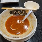 食堂 はせ川 - 夏の辛みそ　小ライス　ごちそうさまでした