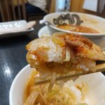 食堂 はせ川 - 夏の辛みそにはライスは絶対必要