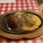 ハンバーグ&ステーキ食堂クラウゾ - ダブル