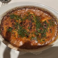 ヌガ - 白身魚とホタテ のクネル