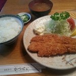 とんかつ かつせい - ロースかつ定食950円
            