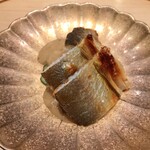 Tsudumi - 鮎一夜干し・玉葱と粒マスタードソース