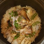 旬席 鈴江 - 鯛と衣かつぎのご飯