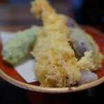 ayumino ハイカラ食堂 ご馳や - 天麩羅定食（¥950税込み）