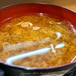 ゆず - 味噌汁の出汁がめちゃウマ