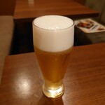 Cafe＆Dining ballo ballo - 生ビール、720円。