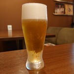 Cafe＆Dining ballo ballo - 泡リングが発生する、”ビール”と”ジョッキ”の管理がしっかりとしているお店です。