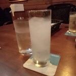 ギリシャ料理&バー OLYMPIA - ウゾ水割り