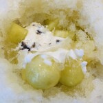 かき氷店 小桃 - ラムレーズンチーズクリームをチョイス！うっま！