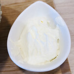 かき氷店 小桃 - トッピングにマスカルポーネクリーム