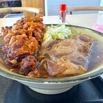 丸政そば - 横から