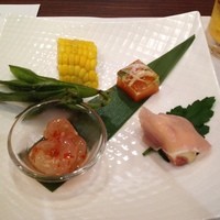 入谷鬼子母神門前のだや - きょうすいコース前菜